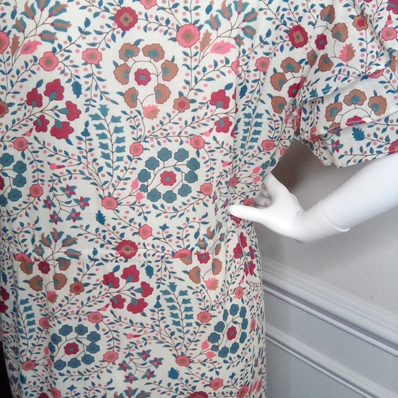 Olivia James The Label Delia Pleated Maxi Sundress with Flutter Sleeves - Picture 5 of 16